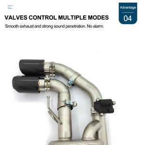 Nuevo: Escape Catback con Válvula de Alta Calidad CSZ para <span class=keywords><strong>BMW</strong></span> G20 <span class=keywords><strong>G21</strong></span> <span class=keywords><strong>320E</strong></span> 330E Híbrido, Acero Inoxidable 304 (30% de Descuento) - Product Image 3