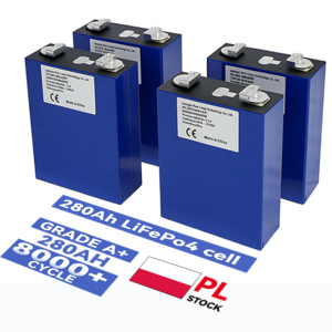 แบตเตอรี่ลิเธียมไอโฟร์ 3.2V 280Ah 314Ah จาก EU สำหรับระบบกักเก็บพลังงานแสงอาทิตย์ภายในบ้าน แบบ Deep Cycle - Product Image 1