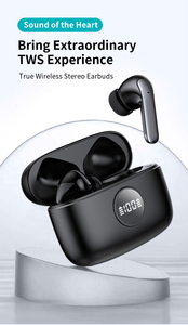 <span class=keywords><strong>Auriculares</strong></span> <span class=keywords><strong>inalámbricos</strong></span> TWS <span class=keywords><strong>para</strong></span> juegos <span class=keywords><strong>Auriculares</strong></span> binaurales de baja latencia Pantalla digital LED <span class=keywords><strong>Auriculares</strong></span> estéreo con luz de respiración con micrófono - Product Image 3