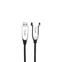Câble à fibre optique haute vitesse AOC USB 3.0 5 Gbps 100 m avec gaine en PVC pour moniteur et projecteur avec résolution 4K