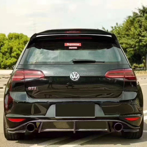 Aile supérieure en fibre <span class=keywords><strong>de</strong></span> carbone Style Aspec pour Volkswagen <span class=keywords><strong>Golf</strong></span> <span class=keywords><strong>7</strong></span>-wing <span class=keywords><strong>Golf</strong></span> MK7 MK7.5 TSI <span class=keywords><strong>GTI</strong></span> R-Line R 2014-2020 Spoiler arrière - Product Image 4