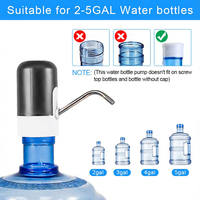 Distributeur d'Eau de Bureau Ménager Portable Automatique – Robinet Électrique Petite Pompe à Eau