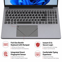 Ordinateur portable 15,6 pouces Intel Core I7 6500U FHD IPS Windows 11 DDR3 RAM SSD Clavier rétroéclairé en option