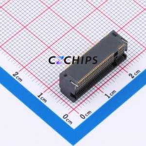 HYCW15M-05NGFF-850B Hard Drive Connector (SAS/SATA/M.2) SMD Connector M.2-M Key Female 67P Horizontal Mount - Product Image 2