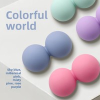 ZJFIT Ballon de massage en gel de silicone pour yoga et fascia, modèle arachide 63x128cm, unisexe, modèle été ZJ-L099