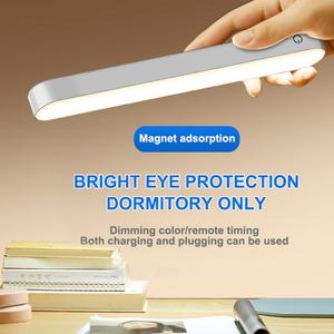 Lámpara LED de Protección Ocular, Luz Nocturna Inalámbrica con Atenuación Táctil, Lámpara de Lectura USB para Dormitorio, Sala de Estar, Armario, Baño, Lámparas de Mesa - Product Image 2