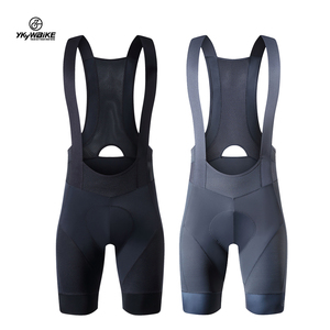 YKYWBIKE Custom Cycling Bib pants Men Outdoor Wear Bike Cycling 6 Hours Cycling Padded Riding Bib Tights Bicycle Bib Shorts