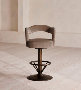 Tabourets de bar modernes et simples de luxe, <span class=keywords><strong>chaise</strong></span> pivotante réglable en bois, dossier bas, <span class=keywords><strong>chaise</strong></span> confortable, <span class=keywords><strong>chaise</strong></span> de banquet en bois massif pour restaurant - Product Image 3
