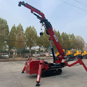 Мини-кран-паук RST L-351 грузоподъемностью 3 тонны для строительства, пятисекционная стрела, высота подъема 10 м, для узких пространств - Product Image 2