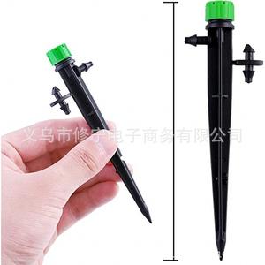 Arroseur au sol réglable de 13 cm à 8 trous pour l'arrosage des fleurs, des arbres fruitiers et des jardins avec raccord de tuyau capillaire - Product Image 3