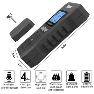 Xách tay đa Gas <span class=keywords><strong>Detector</strong></span> <span class=keywords><strong>New</strong></span> Arrival 4-in-1 Methane oxy EX H2S <span class=keywords><strong>co</strong></span> phân tích khí - Product Image 2