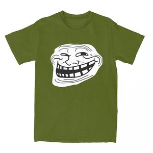 Rage Comic Trollfac camiseta divertida Anime Hip Hop camisetas algodón Streetwear camiseta gráfica personalizada impresión de gran tamaño hombres camiseta - Product Image 6