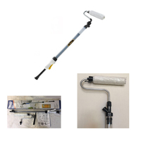 Rouleau de peinture intelligent DIY avec rangement pour pailles, capacité de 22 oz, ensemble d'outils de peinture automatique pour décoration intérieure