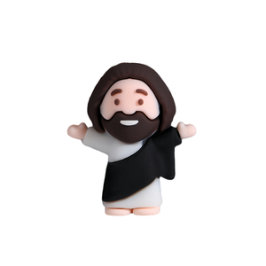 Figura <span class=keywords><strong>de</strong></span> Profesor Sagrado <span class=keywords><strong>de</strong></span> Dibujos Animados, Mini Muñeco Religioso <span class=keywords><strong>de</strong></span> PVC y Metal para Regalo Cristiano, Decoración <span class=keywords><strong>de</strong></span> Tienda <span class=keywords><strong>de</strong></span> Recuerdos, Suministro <span class=keywords><strong>al</strong></span> <span class=keywords><strong>por</strong></span> <span class=keywords><strong>Mayor</strong></span> - Product Image 1
