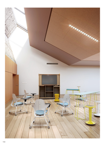 Silla de oficina ergonómica MARATTI Verte, muebles escolares modernos, silla de aula, silla educativa de entrenamiento de plástico - Product Image 5