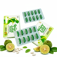 Service OEM ODM tout-en-un, capsules amincissantes au thé vert Garcinia Cambogia pour adultes, hommes et femmes, thermogéniques, pour la perte de poids et la réduction de l'appétit