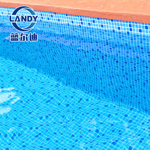 แผ่นเมมเบรนสำหรับสระว่ายน้ำ Landy ขนาด 1.5 ม. * 25 ม. ผลิตจาก PVC กันน้ำ ลายโมเสค - Product Image 4