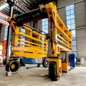 30 Ton 50 Ton 60 Ton CE Multifuncional Moving 20ft 40ft Container Straddle Carrier - Product Image 5