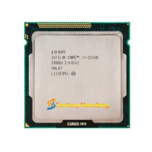 इंटेल कोर i5 2550K प्रोसेसर 3.4GHz ट्रैक्टर-कोर LGA1155 सॉकेट i5-2400 i5-2500 i5-2400s डेस्कटॉप सीपीयू