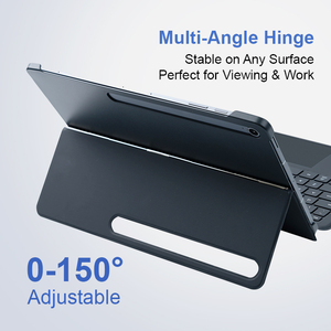 Moq 1000PCS tích hợp s10fe + PU da bàn phím trường hợp 13.1 inch 78 phím với Touchpad chủ bút cho thiên hà Tab S - Product Image 4