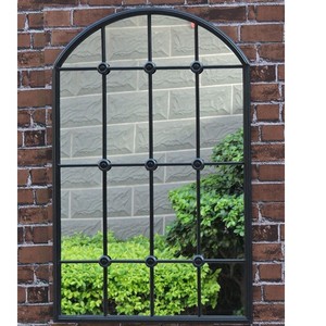 Modern Style 3D rectangle arched wall <strong>mirror</strong> - Product Image 1