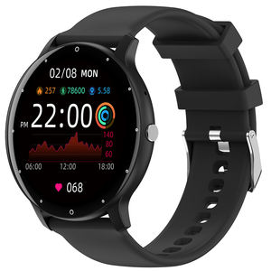 Da uomo Smart Watch Fitness Tracker impermeabile con cardiofrequenzimetro Monitor del sonno Display IPS per Android & IOS - Product Image 1