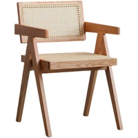 Chaises de salle à manger DISHI, nouveau design, luxe, bois et rotin, pour salle à manger, cuisine, restaurant