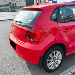 สปอยเลอร์หลังรถยนต์ Volkswagen Polo 6R 6C สีดำเงา ลายคาร์บอนไฟเบอร์ วัสดุ ABS รูปทรงปีก ปี 2009-2017 - Product Image 2