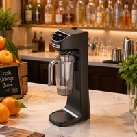 Mixer Minuman Komersial BLDC Single Spindle 8 Kecepatan dan Timer Layar LED Mesin Pembuat Milkshake yang Dapat Diprogram Pengocok Susu