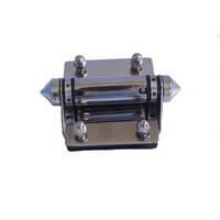 EKOO Charnière à ressort auto-fermante en acier inoxydable 316L pour portail de piscine en verre, design moderne, installation DIY, résistant à la rouille