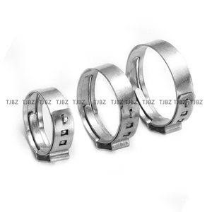 Produsen W4 penjepit selang telinga tunggal klem jalur bahan bakar penjepit pipa hidrolik Diameter 15.6mm kualitas tinggi - Product Image 5