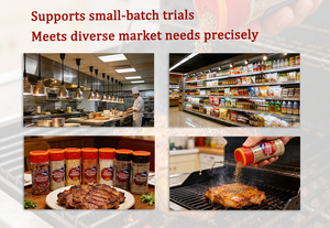 OEM Stir-Fried Dried Crushed Red <strong>Chilli</strong> <strong>Powder</strong> 40G Bottle Single Spices &amp; Herbs for <strong>Korean</strong> Kimchi - Product Image 6