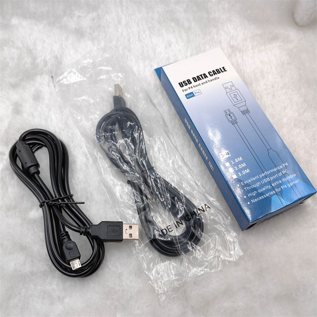 6Ft Controller Charging Cable for PS4 XBOX Series with Magnetic Ring Play and Charge Micro USB Data Sync Cord