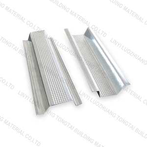 Tấm Thạch Cao Thép Mạ Kẽm Hệ Thống Trần Vách Thạch Cao Góc Hạt Kim Loại Treo Tường - Product Image 6