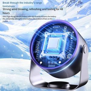 Mechanische Controle Kleine Desktop Ventilator Voor Thuiskantoor Student Slaapzaal Buiten Kamperen En Auto Gebruik - Product Image 5