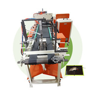 Machine automatique de fabrication de plaques de colle anti-nuisibles (souris, insectes, rats) avec colle thermofusible et emballage en caisse en bois