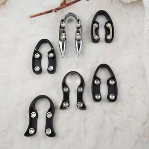 Corkscrew Opener ABS Plastic 4 In 1 Wine Bottle Foil Cutter Black Silver Flat Shape Stainless Steel Core - Product Image 3
