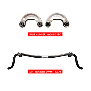 Pièces de réparation du système de suspension pneumatique 3W0411317C 3W0411305AF Accessoires de barre stabilisatrice Support de pare-chocs pour Bentley - Product Image 2