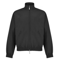 Veste bomber pour homme en camouflage noir, nouvelle collection, col montant, imperméable, coupe-vent, écologique, de haute qualité, vente en gros