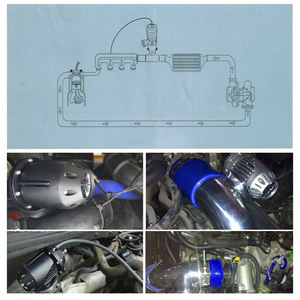 Kit de Válvula de Descarga CRASTP Plateada Universal para Turbocompresor, Válvula de Alivio de Presión para Mejora y Reequipamiento - Product Image 2