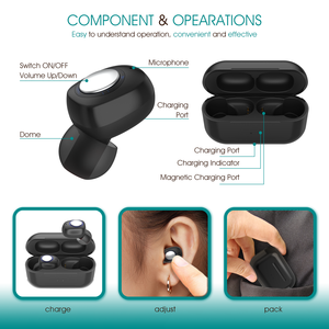 Audífono VOHOM VHP-1605L con Certificación Médica EU MDR, Recargable, con Reducción de Ruido, para Pérdida Auditiva Leve a Moderada, para Personas Mayores - Product Image 3