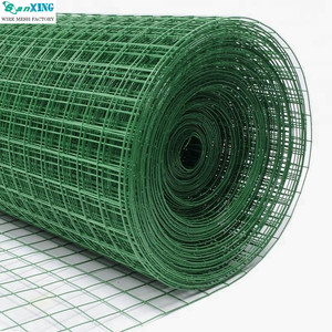 Rouleau de grillage soudé en PVC vert SanXING pour clôture de ferme, grille en fil d'acier de 30 m - Product Image 1