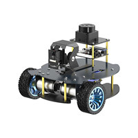 Yahboom Voiture robot ROS2 MicroROS V2 économique, compatible avec la cartographie SLAM, la navigation autonome et la planification des réseaux routiers