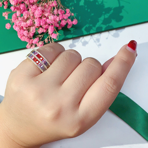 อาซูโอ 18K ทองคำแท้สีเหลือง แหวนรุ่นปริ๊นเซสคัท ประดับด้วยแซฟไฟร์ธรรมชาติแท้ สำหรับงานแต่งงาน หรือใส่ทุกวัน เป็นของขวัญสำหรับสุภาพสตรี ในวันเกิด - Product Image 6