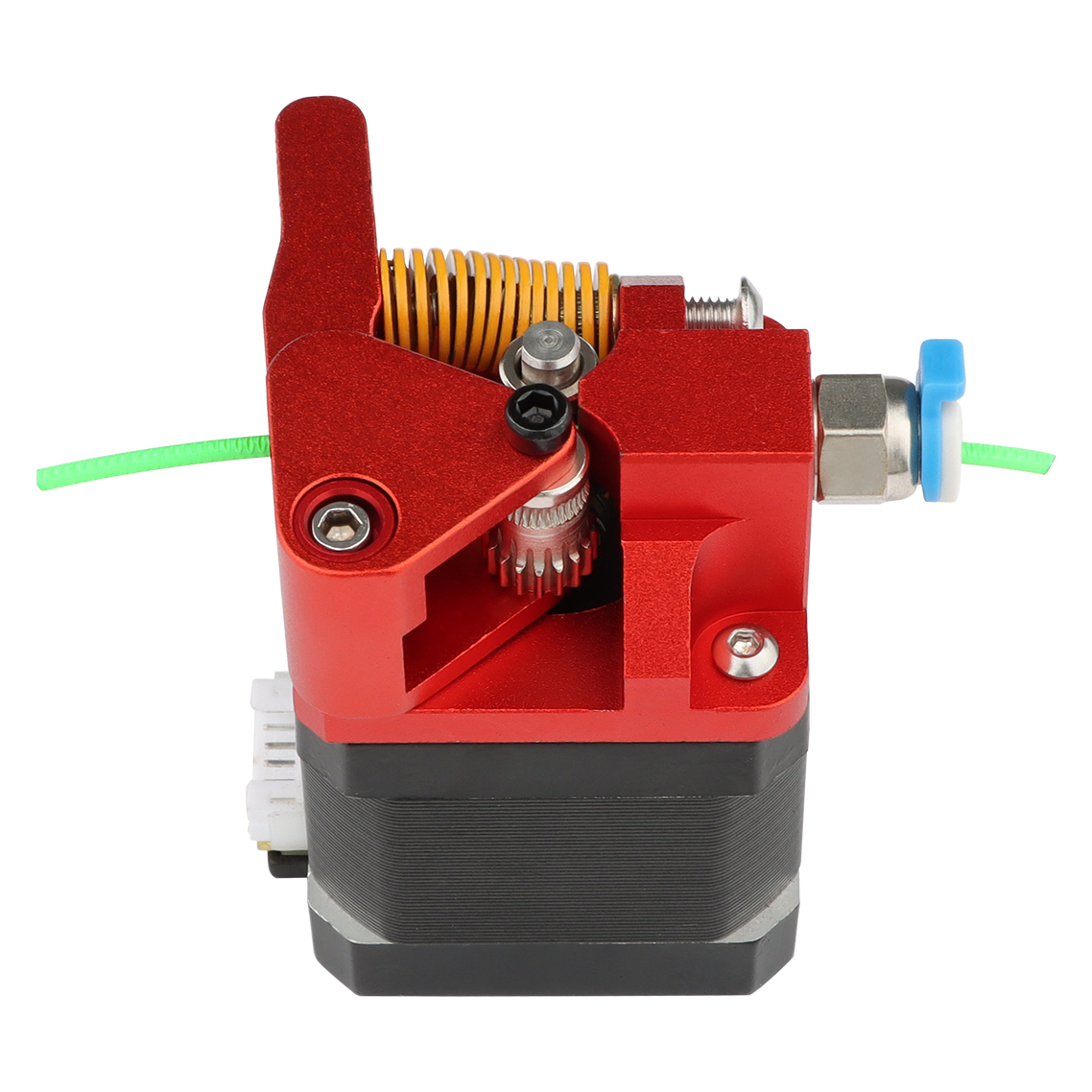 Kit d'extrudeuse de rechange CR-10S Pro à double engrenage en aluminium MK8 pour imprimante 3D