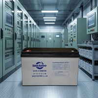 Batterie au plomb-acide à décharge profonde Vanyo Energy 12V 24Ah 100Ah 200Ah AGM GEL pour système d'énergie solaire