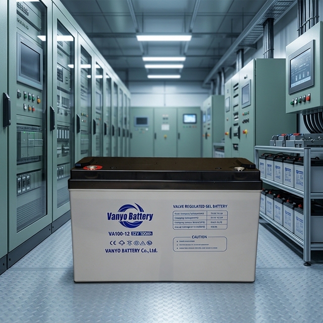Vanyo Energy 12V 24Ah 100Ah 200Ah Deep Cycle Lead Acid Battery AGM GEL Storage Battery for Solar Power System