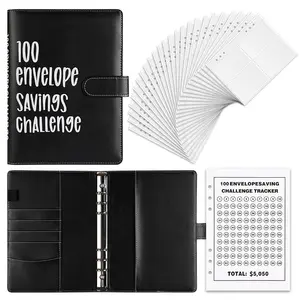 Custom 100 envelope savings challenge money saving challenge book budget binders Christmas gift