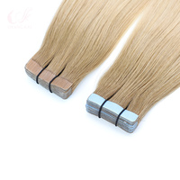 Extensions de cheveux naturels non traités ShangKai, en ruban adhésif