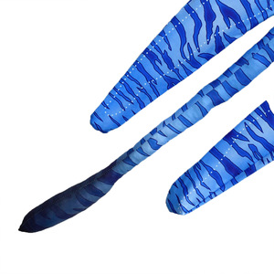 ชุดคอสเพลย์ซูเปอร์ฮีโร่บลูแมน ชุดจั๊มสูทสีน้ำเงิน พร้อมหาง สำหรับเด็กผู้ชาย ชุดเต็มสำหรับฮาโลวีน - Product Image 4